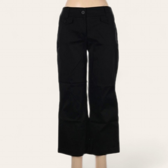 💙New York & Company Boyfriend Pants in Black - Picture 1 of 4